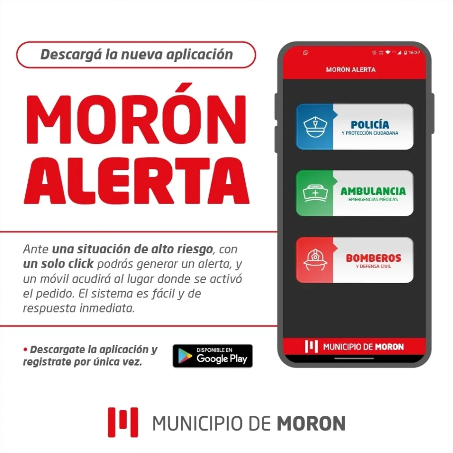 Morón Alerta — Municipio de Morón